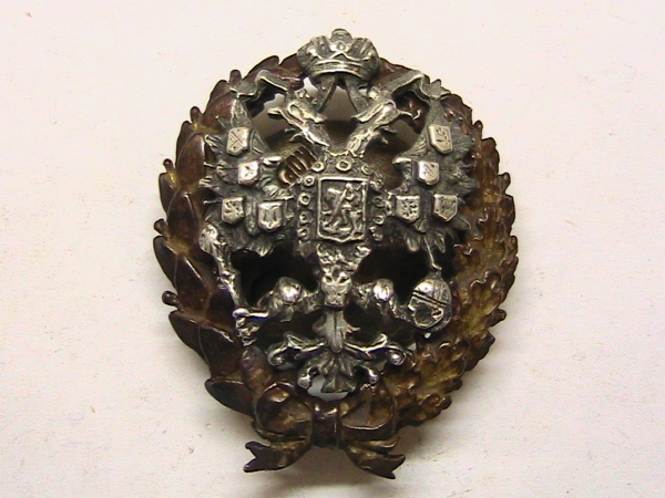Знак Николаевская академия Генштаба бронза - серебро