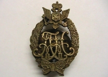 Полковой знак 1-го Варшавского крепостного пехотного батальона.