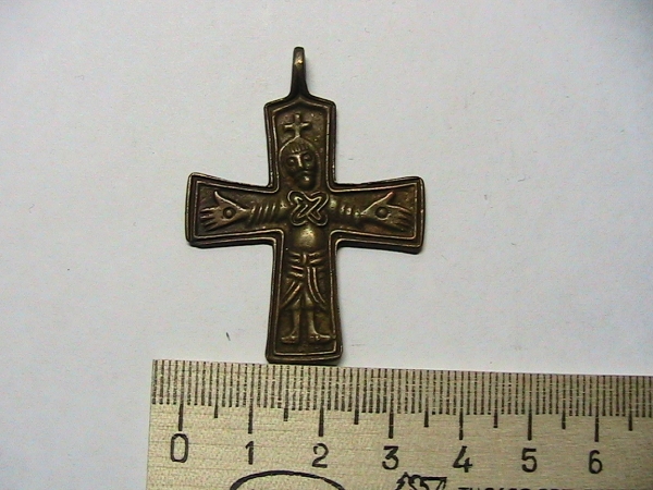 Крест распятие Новгородского типа XI век